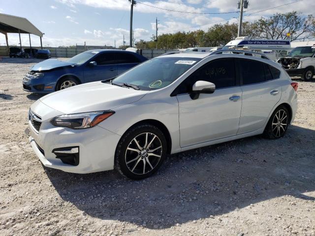 SUBARU IMPREZA LI 2018 with VIN 4S3GTAU60J3712387 - Photo from auction
