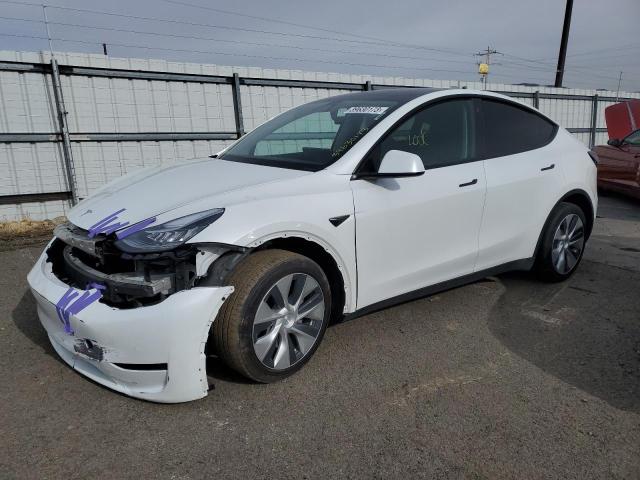 TESLA MODEL Y 2021 with VIN 5YJYGDEE4MF276909 - Photo from auction