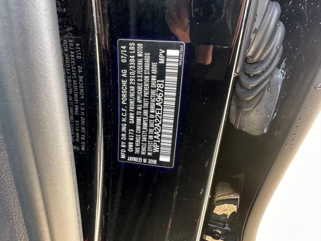 Photo 10 from auction – 2014 PORSCHE CAYENNE with VIN WP1AA2A22ELA96781