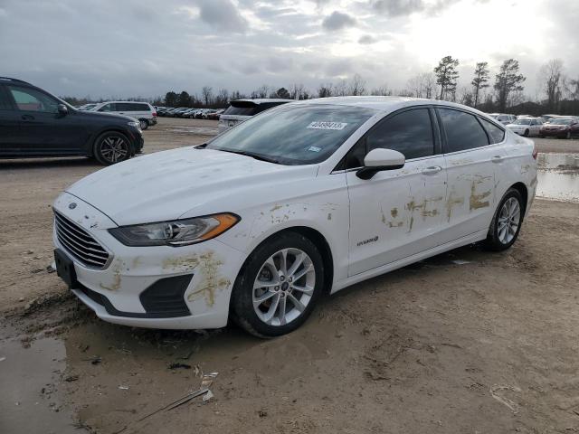 FORD FUSION SE 2019 with VIN 3FA6P0LU0KR119132 - Photo from auction