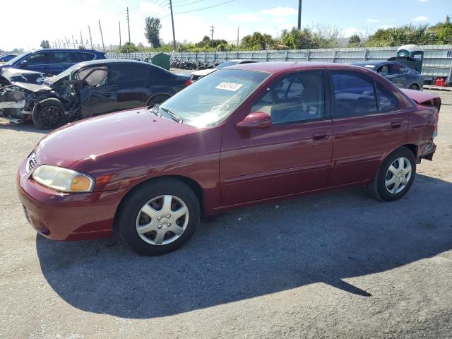NISSAN SENTRA BAS 2000 with VIN 3N1CB51D5YL329025 - Photo from auction