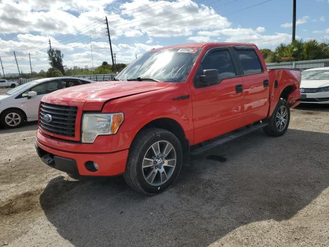 Photo 1 from auction – 2014 FORD F150 SUPER with VIN 1FTFW1CF3EKE17638