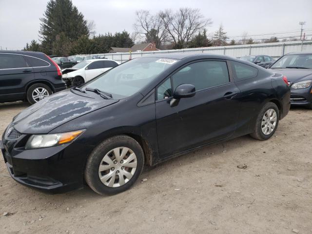 HONDA CIVIC LX 2012 with VIN 2HGFG3B59CH549956 - Photo from auction