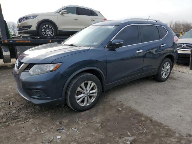 NISSAN ROGUE S 2015 with VIN KNMAT2MV9FP561049 - Photo from auction