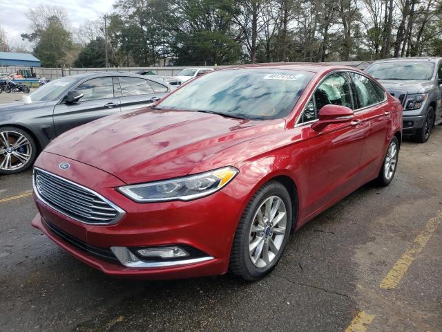 Photo 1 from auction – 2017 FORD FUSION SE with VIN 3FA6P0HD6HR140102