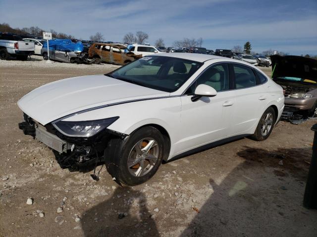 HYUNDAI SONATA SE 2021 with VIN 5NPEG4JAXMH073000 - Photo from auction