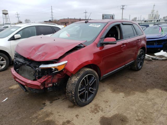 FORD EDGE SEL 2013 with VIN 2FMDK3JC9DBB24984 - Photo from auction