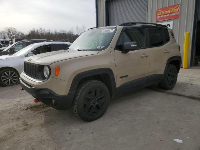 JEEP RENEGADE T 2017 with VIN ZACCJBCB1HPE72703 - Photo from auction