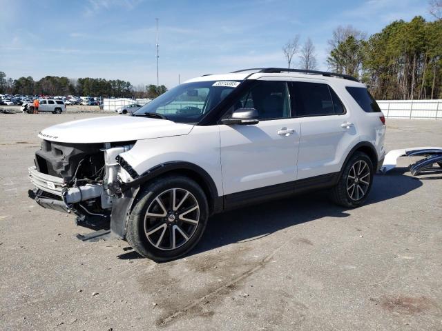 FORD EXPLORER X 2015 with VIN 1FM5K7D82FGA31416 - Photo from auction