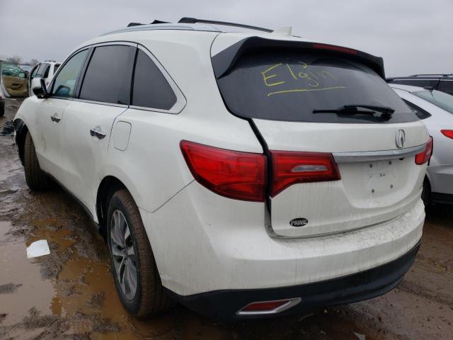 Photo 2 from auction – 2014 ACURA MDX TECHNO with VIN 5FRYD4H47EB048334