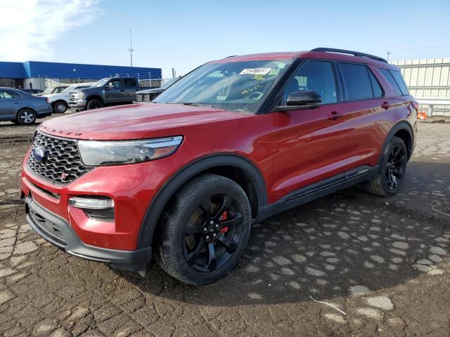 FORD EXPLORER S 2020 with VIN 1FM5K8GC9LGB10499 - Photo from auction