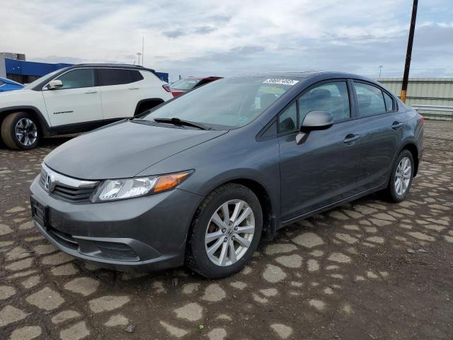 HONDA CIVIC EX 2012 with VIN 2HGFB2F88CH311514 - Photo from auction