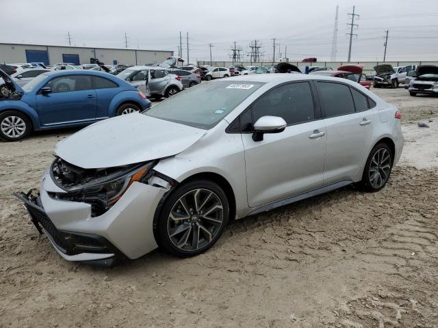 TOYOTA COROLLA SE 2021 with VIN 5YFS4MCE5MP064056 - Photo from auction