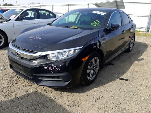 HONDA CIVIC LX 2016 with VIN 2HGFC2F58GH558234 - Photo from auction