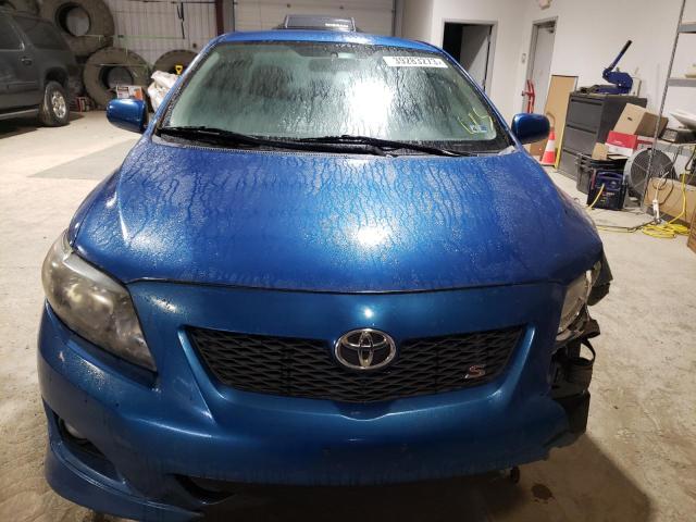Photo 5 from auction – 2009 TOYOTA COROLLA BA with VIN 2T1BU40E19C112969