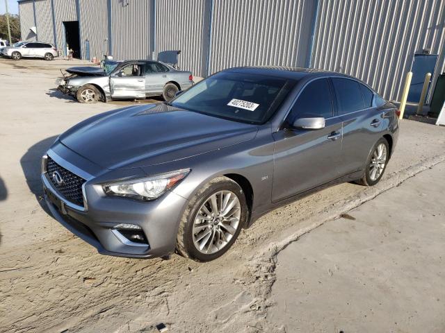 Photo 1 from auction – 2018 INFINITI Q50 LUXE with VIN JN1EV7AP1JM592274