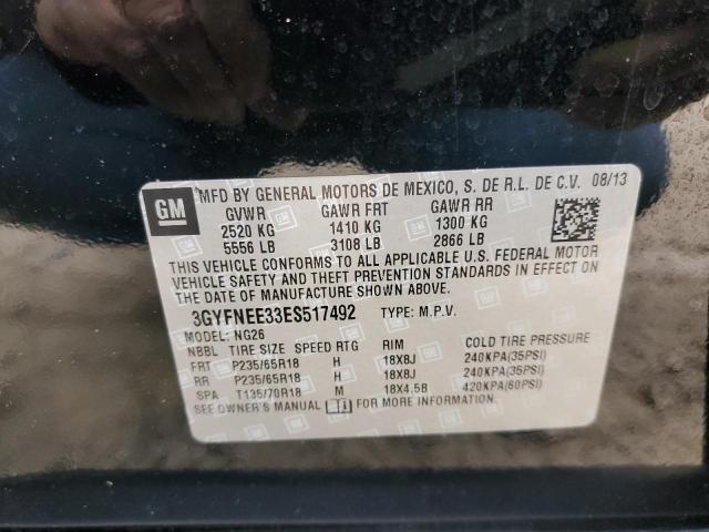Photo 14 from auction – 2014 CADILLAC SRX LUXURY with VIN 3GYFNEE33ES517492