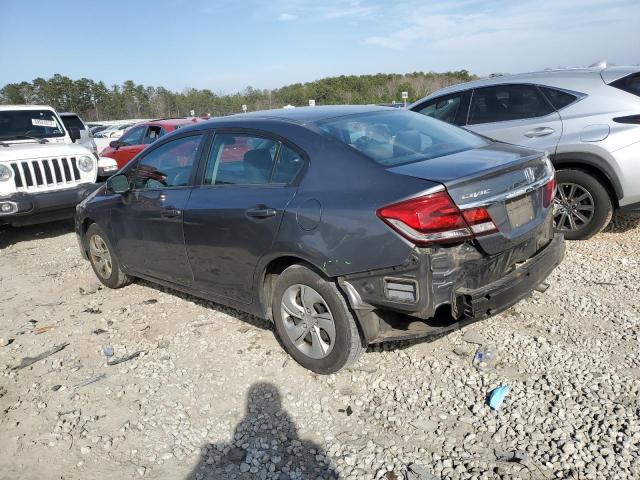 Photo 2 from auction – 2013 HONDA CIVIC LX with VIN 19XFB2F5XDE083498