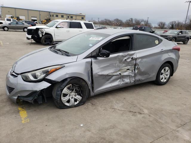 HYUNDAI ELANTRA SE 2016 with VIN 5NPDH4AE2GH770063 - Photo from auction