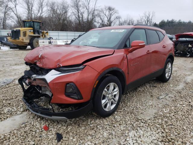 CHEVROLET BLAZER 2LT 2021 with VIN 3GNKBCRS4MS520605 - Photo from auction