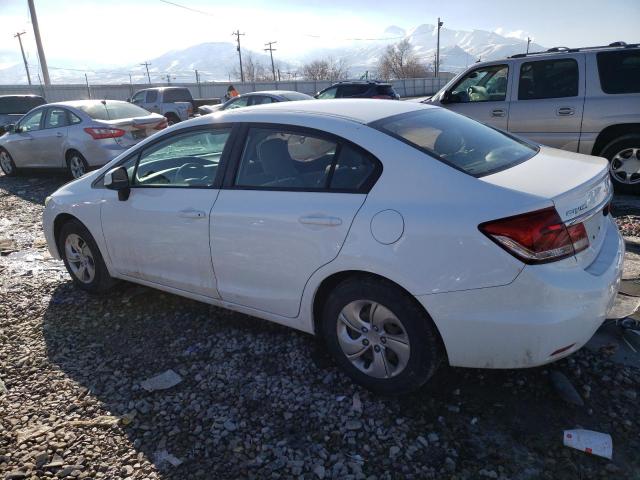 Photo 2 from auction – 2013 HONDA CIVIC LX with VIN 19XFB2F50DE025559