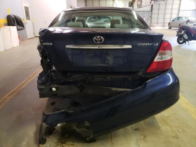 Photo 6 from auction – 2004 TOYOTA CAMRY LE with VIN 4T1BF30K64U065472