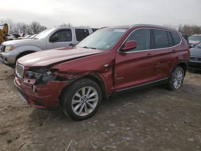 BMW X3 XDRIVE2 2011 with VIN 5UXWX5C53BL710374 - Photo from auction