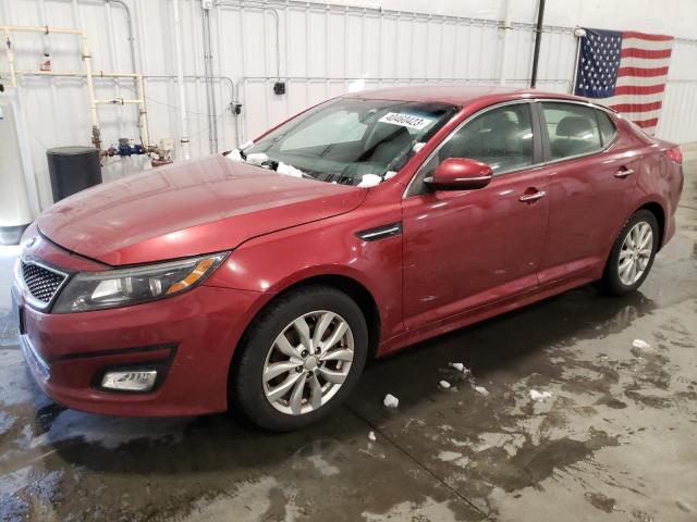 KIA OPTIMA EX 2015 with VIN 5XXGN4A78FG387004 - Photo from auction