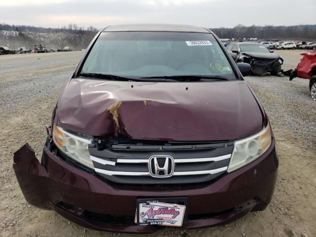 Photo 5 from auction – 2013 HONDA ODYSSEY EX with VIN 5FNRL5H46DB038276