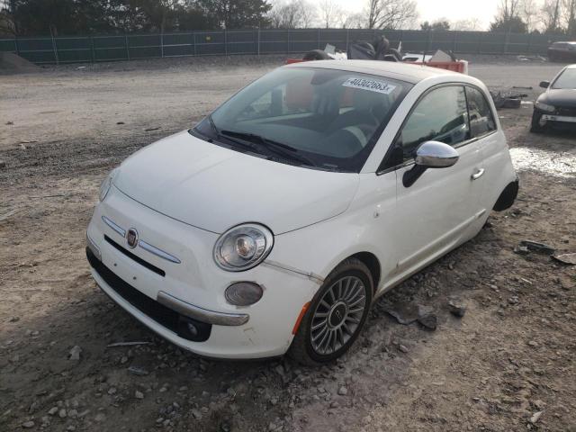 FIAT 500 LOUNGE 2012 with VIN 3C3CFFCR7CT335485 - Photo from auction
