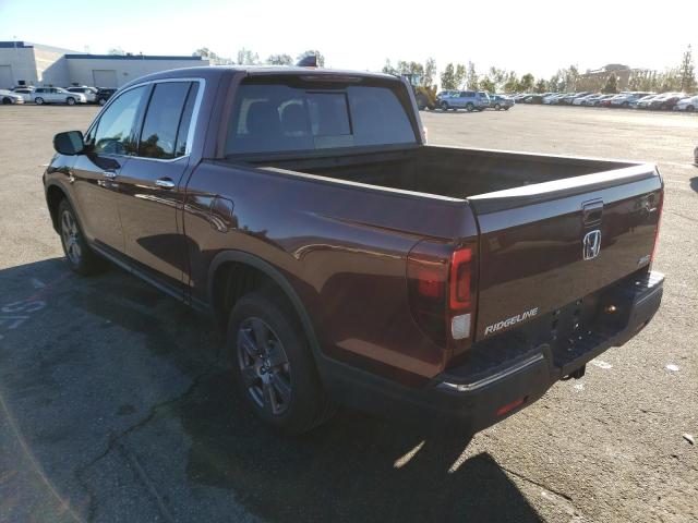 Photo 2 from auction – 2020 HONDA RIDGELINE with VIN 5FPYK3F7XLB014875