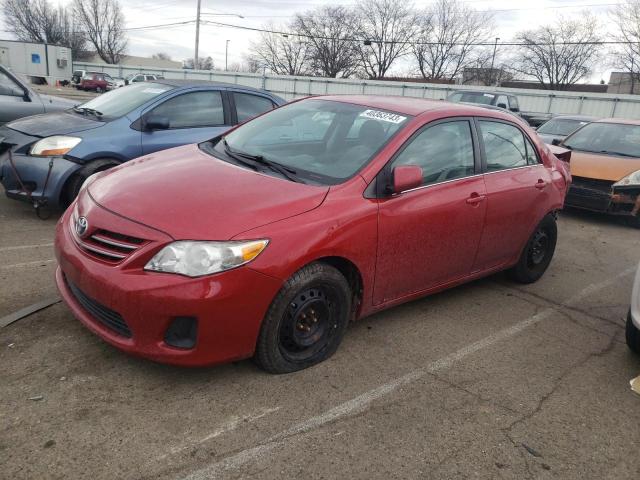 TOYOTA COROLLA BA 2013 with VIN 2T1BU4EE9DC077664 - Photo from auction