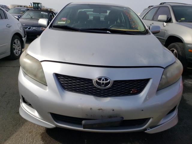 Photo 5 from auction – 2009 TOYOTA COROLLA with VIN 1NXBU40E99Z049053