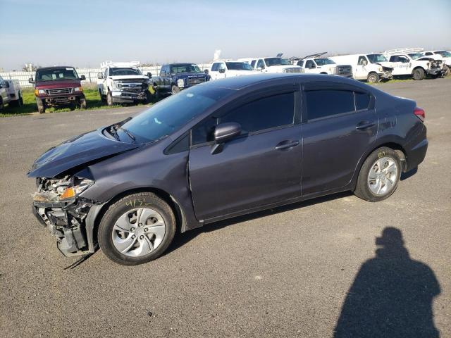 HONDA CIVIC LX 2014 with VIN 19XFB2F52EE028500 - Photo from auction