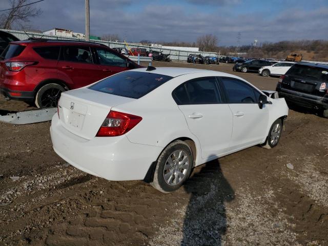 Photo 3 from auction – 2012 HONDA CIVIC LX with VIN 19XFB2F59CE083460