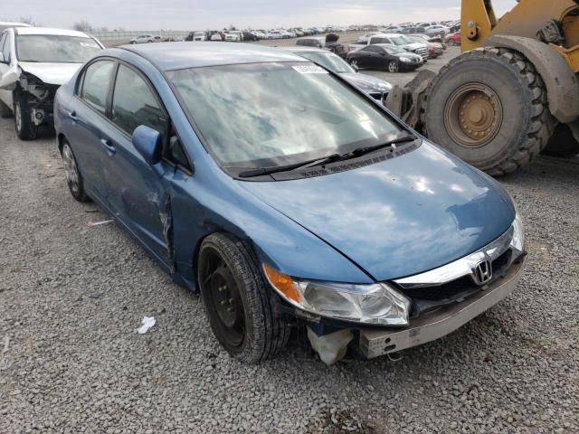 HONDA CIVIC LX 2010 with VIN 2HGFA1F50AH559093 - Photo from auction