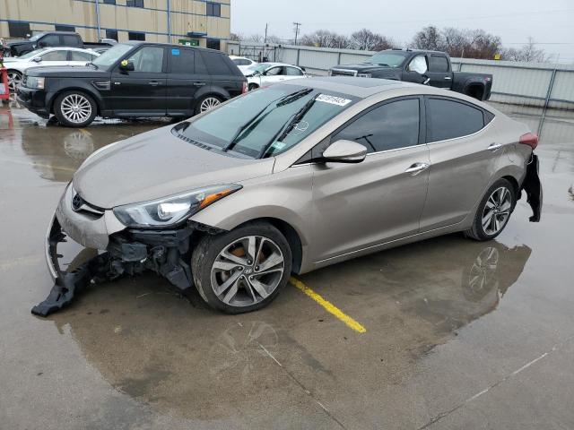 HYUNDAI ELANTRA SE 2015 with VIN 5NPDH4AE0FH587341 - Photo from auction
