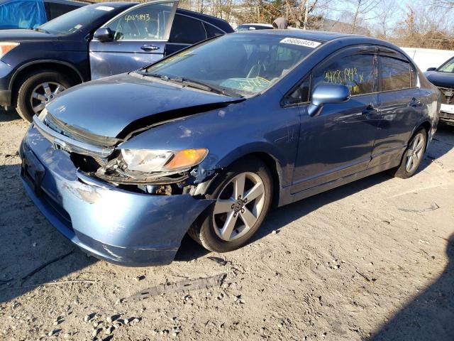 HONDA CIVIC EX 2006 with VIN 1HGFA16876L096678 - Photo from auction