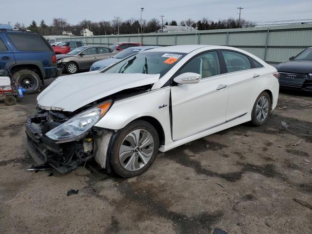 HYUNDAI SONATA HYB 2013 with VIN KMHEC4A43DA090004 - Photo from auction