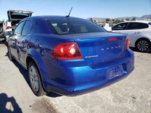 Photo 2 from auction – 2014 DODGE AVENGER SE with VIN 1C3CDZAB1EN202057