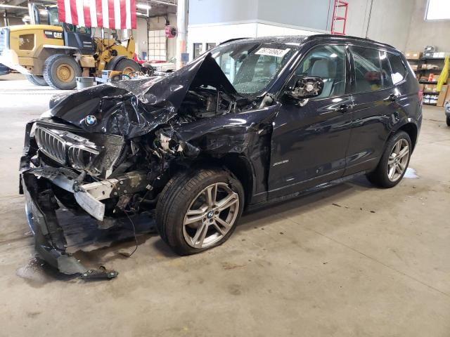 BMW X3 XDRIVE3 2014 with VIN 5UXWX7C52EL983757 - Photo from auction