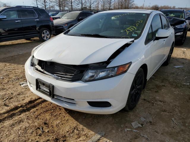 HONDA CIVIC EX 2012 with VIN 19XFB2F86CE065539 - Photo from auction