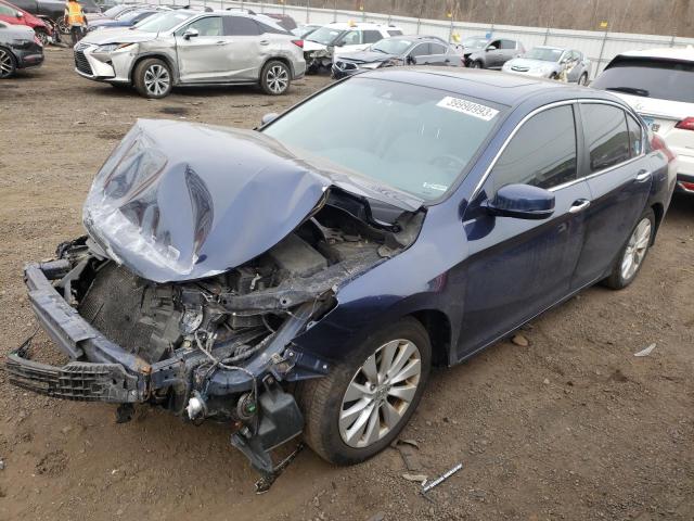 HONDA ACCORD EXL 2013 with VIN 1HGCR2F87DA170837 - Photo from auction