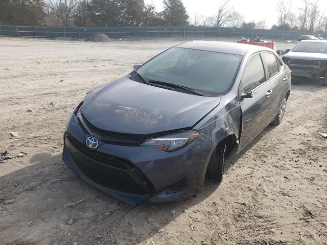 TOYOTA COROLLA L 2019 with VIN 2T1BURHE6KC198352 - Photo from auction