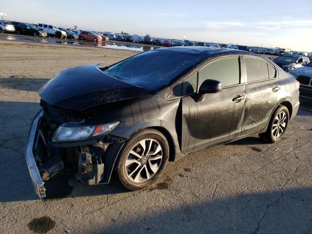 HONDA CIVIC EX 2013 with VIN 19XFB2F85DE267399 - Photo from auction