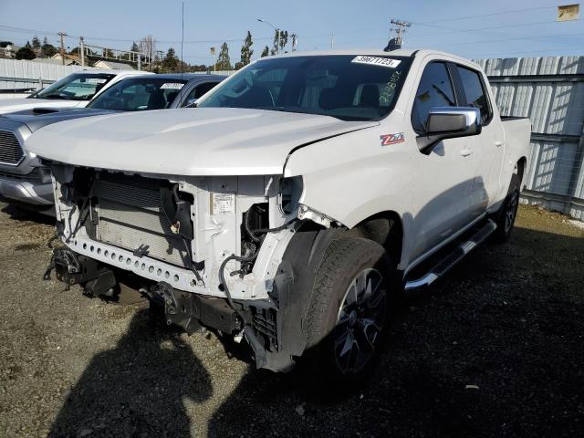 CHEVROLET SILVERADO 2022 with VIN 3GCUYDED5NG121414 - Photo from auction