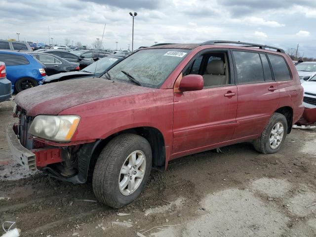 TOYOTA HIGHLANDER 2001 con VIN JTEHF21A810015508 - Foto de la subasta