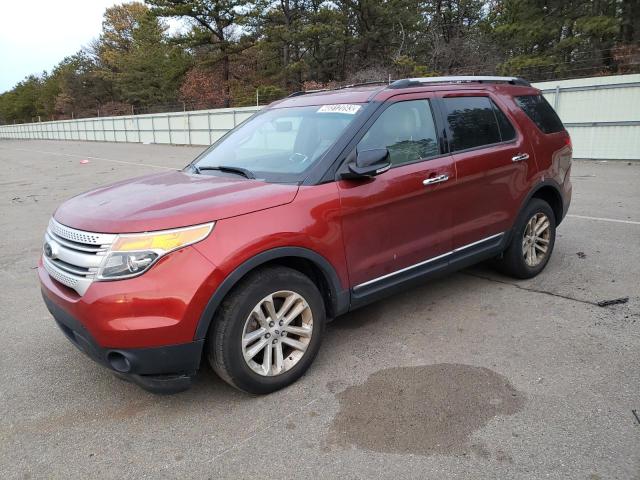 FORD EXPLORER X 2014 with VIN 1FM5K8D88EGB77498 - Photo from auction