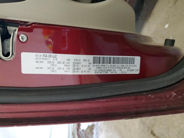 Photo 14 from auction – 2018 DODGE GRAND CARA with VIN 2C4RDGCG5JR266604