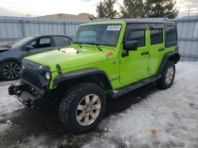 JEEP WRANGLER U 2013 with VIN 1C4BJWEG5DL537384 - Photo from auction